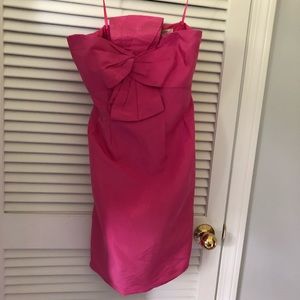 JCREW size 2P pink strapless dress